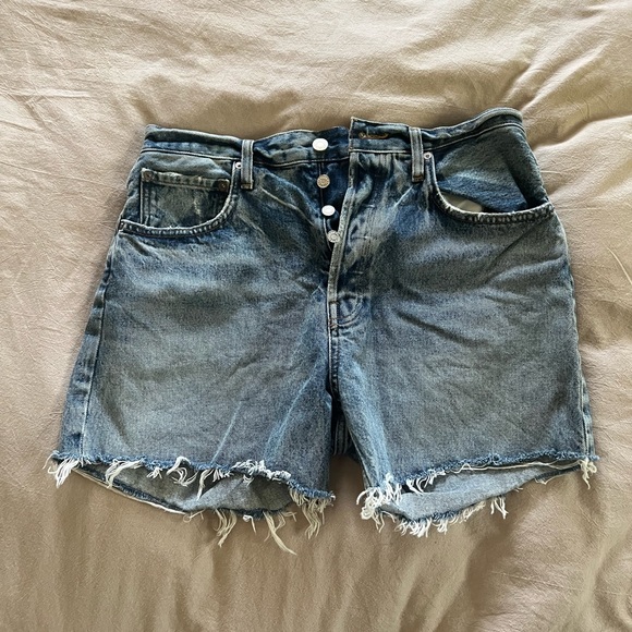 Agolde High waisted Jean shorts - Picture 3 of 4